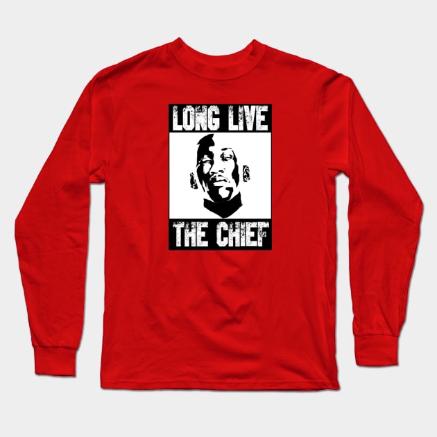Cotton Mouth "Long Live The Chief" Long Sleeve T-Shirt by WeaponX787